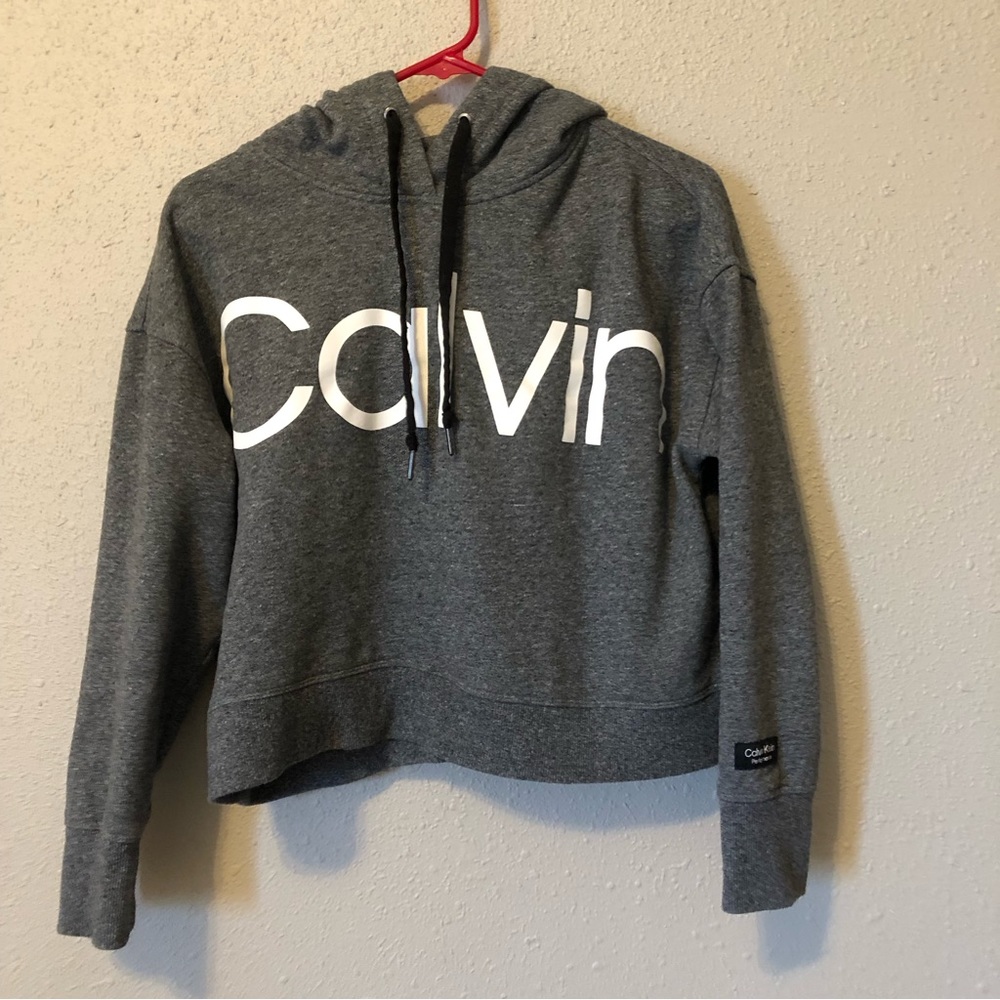 Cropped Calvin Hoodie